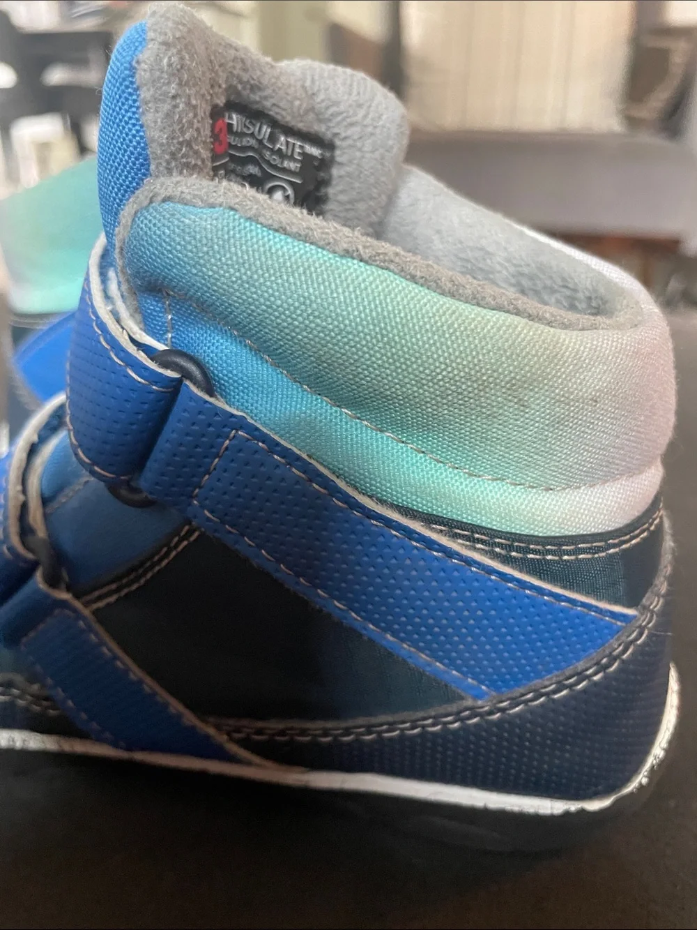 See Kai Run Atlas II Blue & Navy Insulated Snow Boots